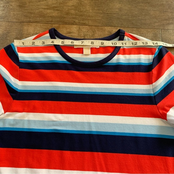 MICHAEL Michael Kors striped T shirt dress - Picture 6 of 9